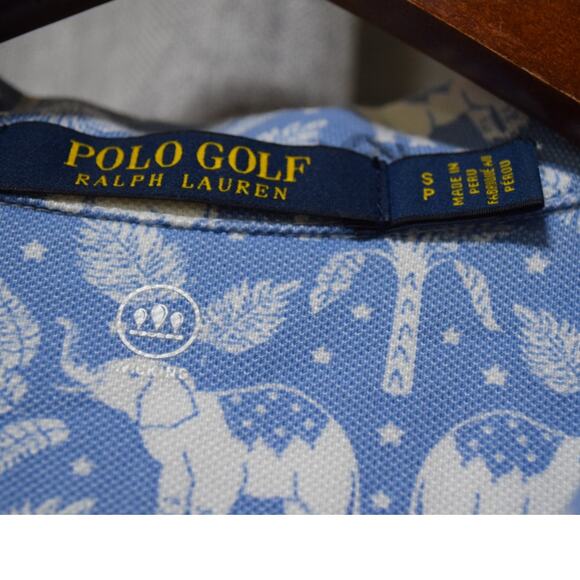 Polo Golf Ralph Lauren Sleeveless Elephant Print Polo Dress Size S - Picture 3 of 4